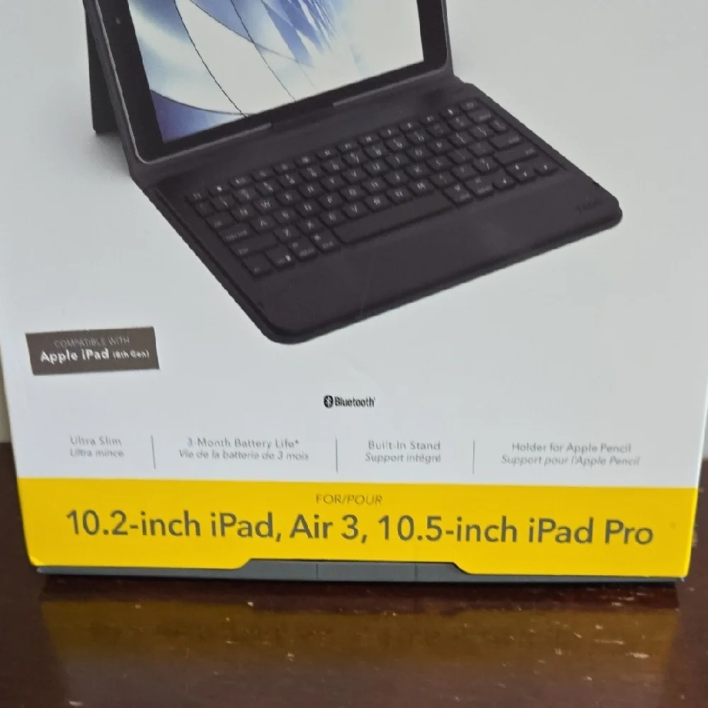 Black Tablet Keyboard Case for Enhanced Typing